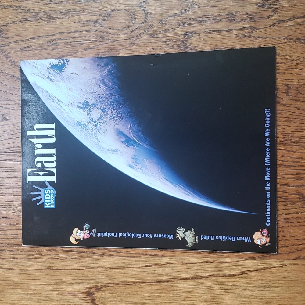 Vintage Y2K Kids Discover Magazine Earth Volume 14 Issue 3 March 2004